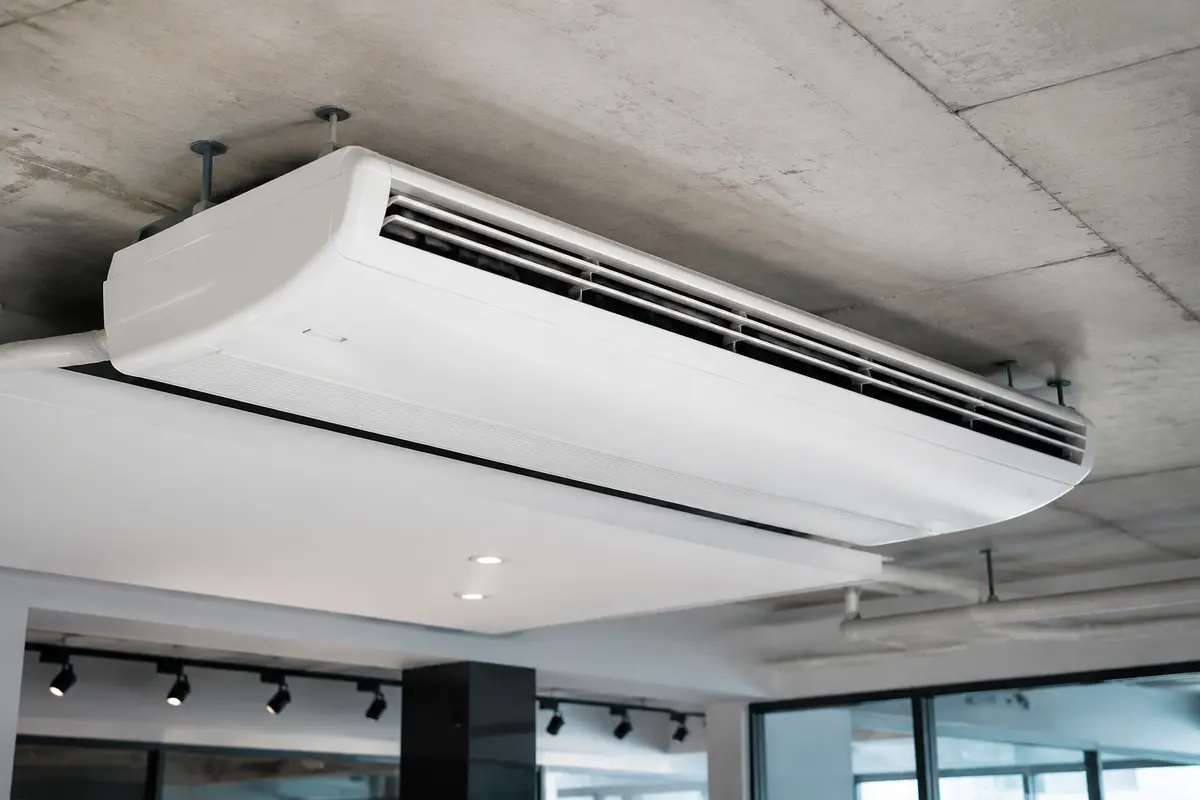 Unidad interior de aire acondicionado piso techo